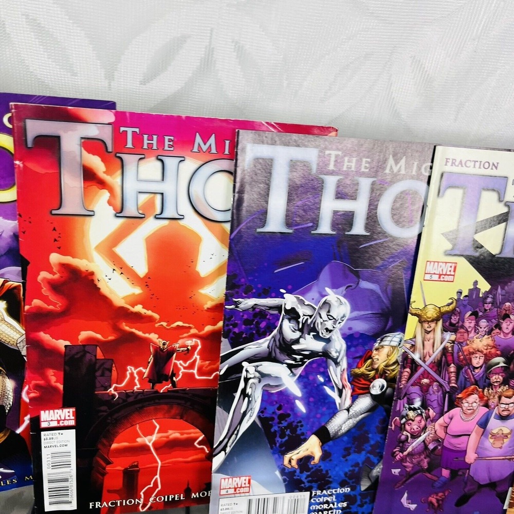 The Mighty Thor‎ 1-6 9-11 18-19 21 Annual 1 Lot (2011 Marvel) V Galactus key 1st - Picture 5 of 10